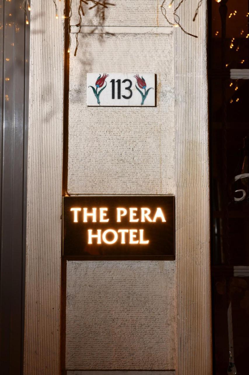 The Pera Hotel Estambul Exterior foto